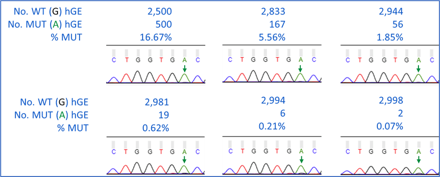 PointSupressor Wild Type Suppression Example Data